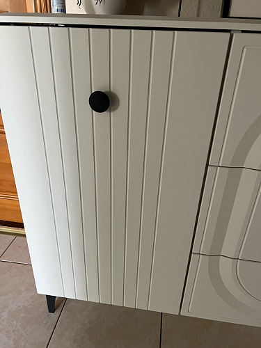 Комод Вестра 13.309 белый pe шагрень / белая шагрень фото покупателя 34