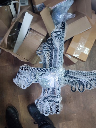 Стул на металлокаркасе Чилли К светло-серый велюр / черный каркас фото покупателя 541