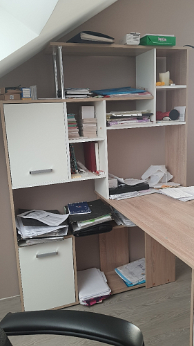 Стол компьютерный КС15 белый правый фото покупателя 14