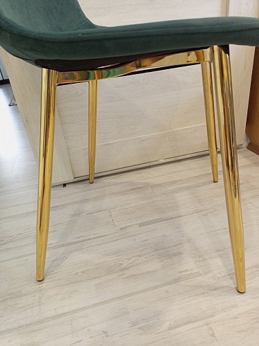 Стул на металлокаркасе Dabl 01 champagne / gold фото покупателя 63