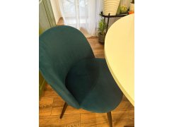 Стул на металлокаркасе Gabi 1 gray / black фото покупателя 638