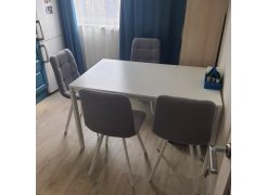 Стул на металлокаркасе Чилли горчичный / белый фото покупателя 287