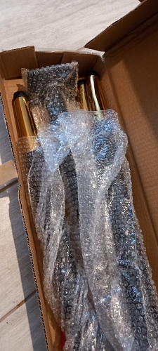 Стул на металлокаркасе Gabi latte / gold / black фото покупателя 960