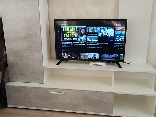 Готовая гостиная Jimenez дуб венге / белый глянец фото покупателя 112