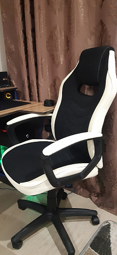 Компьютерное кресло Gamer черное / серое фото покупателя 167