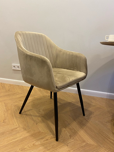 Стул на металлокаркасе Slam champagne фото покупателя 4