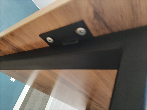 Деревянный стол Лота Лофт 140х80 дуб крафт табачный / черный матовый фото покупателя 543