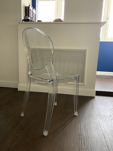 Пластиковый стул Igloo Chair серый фото покупателя 1