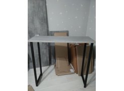 Барная стойка Дилан Лофт 120х60х90 бетон фото покупателя 41