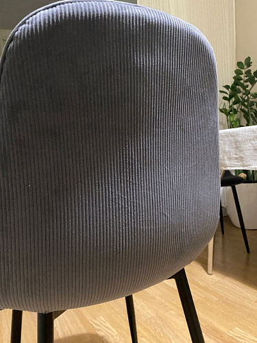 Стул на металлокаркасе Capri dark beige / white фото покупателя 43