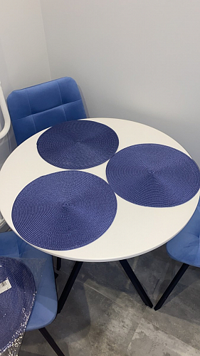 Стул на металлокаркасе Чилли черный / зеленый фото покупателя 902