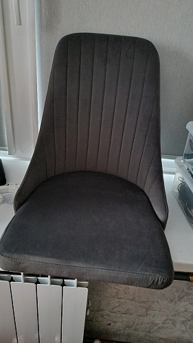 Стул на металлокаркасе Kora white / gray фото покупателя 317