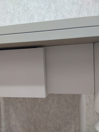 Стол Брентон с ящиком белый фото покупателя 19