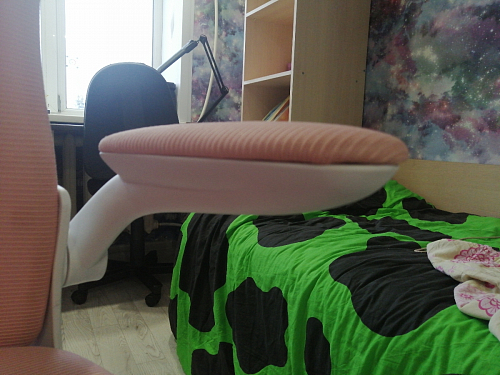 Компьютерное кресло Konfi pink / white фото покупателя 11