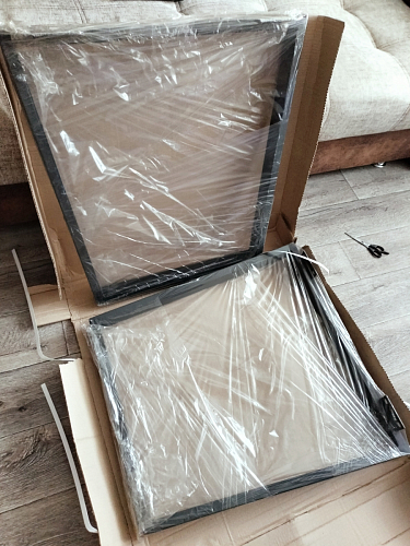 Стол Лота Лофт 140 25 мм черный матовый / бетон фото покупателя 234