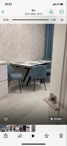 Керамический стол Вилли 140(200)х80 carmen light grey / черный фото покупателя 5