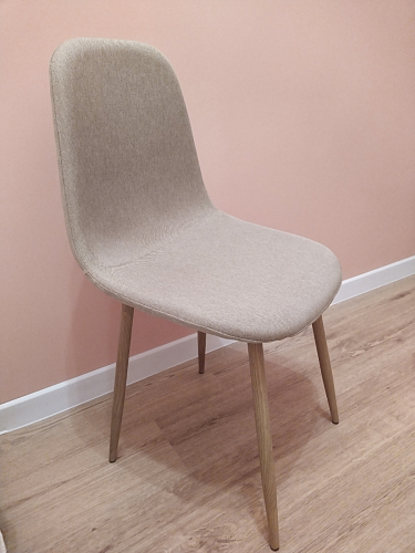 Стул на металлокаркасе Lilu 05 gray / white фото покупателя 84