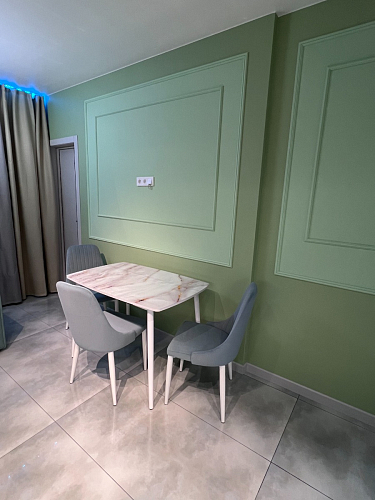 Стул на металлокаркасе Kora dark gray / black фото покупателя 308