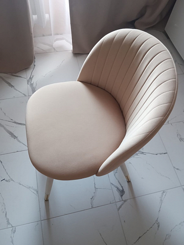 Стул на металлокаркасе Gabi gray / black фото покупателя 248