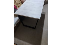 Стол Лота Лофт 120 25 мм сабия / черный матовый фото покупателя 381