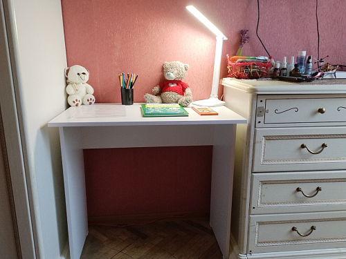 Стол письменный Kiwi дуб молочный  - Уцененный экземпляр фото покупателя 96