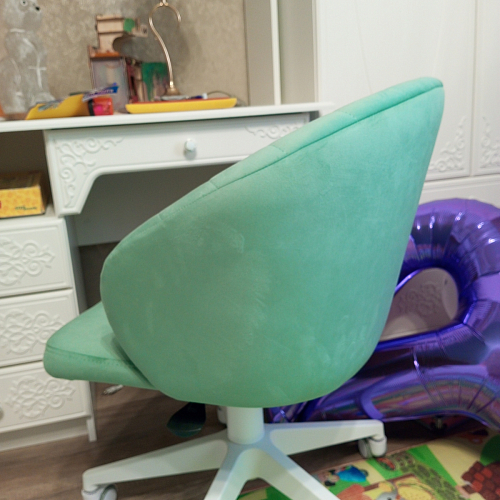 Компьютерное кресло Пард экокожа белый фото покупателя 12