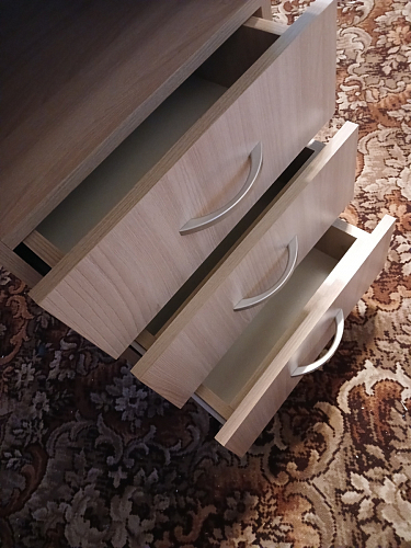 Стол письменный Бриз МДФ волна лайм / ясень светлый фото покупателя 43