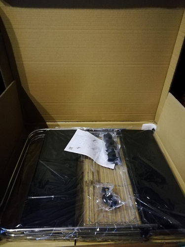 Столик сервировочный SC-5119 складной черный фото покупателя 25