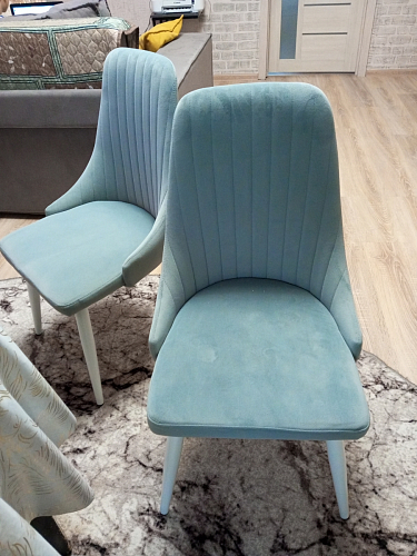 Стул на металлокаркасе Kora beige / black фото покупателя 393