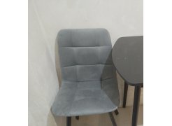 Стул на металлокаркасе Чилли черный фото покупателя 318