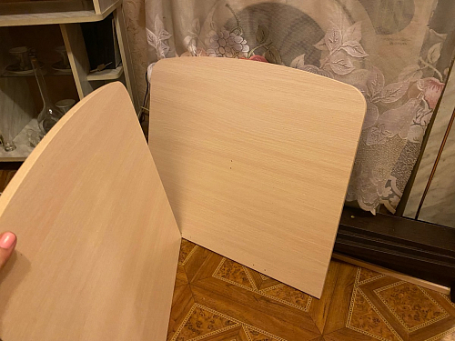 Стол-книжка СтК6 венге / дуб молочный высота 54 см фото покупателя 160