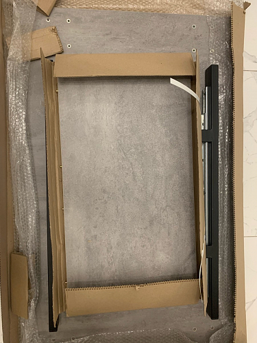 Деревянный стол Лота Лофт 140х80 черный матовый / бетон светлый фото покупателя 881