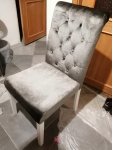 Стул Amelia white / fabric grey: отзыв о товаре