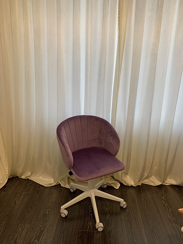 Компьютерное кресло Пард экокожа белый фото покупателя 3