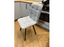 Стул на металлокаркасе Чилли светло-серый / черный фото покупателя 221