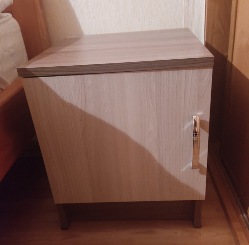 Тумба прикроватная Бася ТБ-551 ясень шимо светлый фото покупателя 6