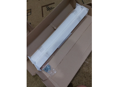 Стол Тринити Лофт 120 32 мм бетон / черный матовый фото покупателя 617