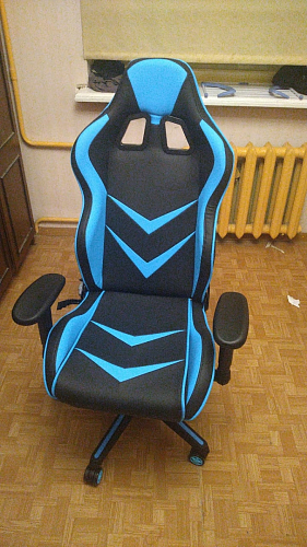 Компьютерное кресло Racer черное / красное фото покупателя 134