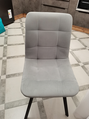 Комплект стульев Чилли 2 шт бежевый / черный фото покупателя 1448