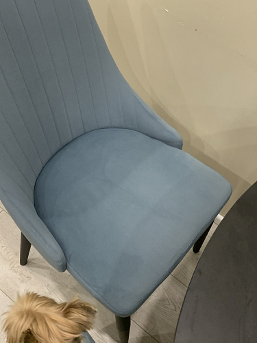 Стул на металлокаркасе Kora gray / black фото покупателя 481