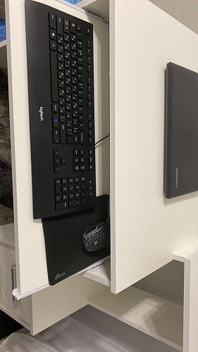 Стол компьютерный Джаз-24 правый венге фото покупателя 13