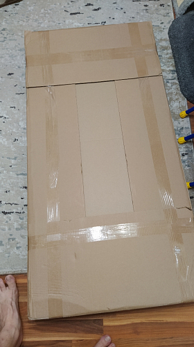 Стол компьютерный КСТ-16 бетон / белый фото покупателя 21