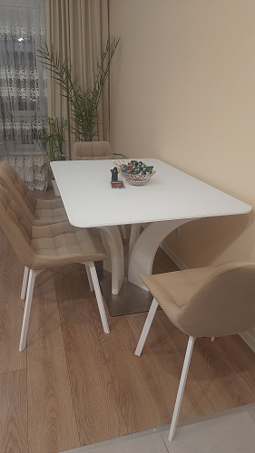 Стул на металлокаркасе Челси бирюзовый / черный фото покупателя 207