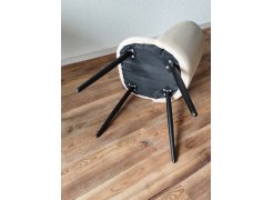 Стул на металлокаркасе Gabi 1 gray / black фото покупателя 809