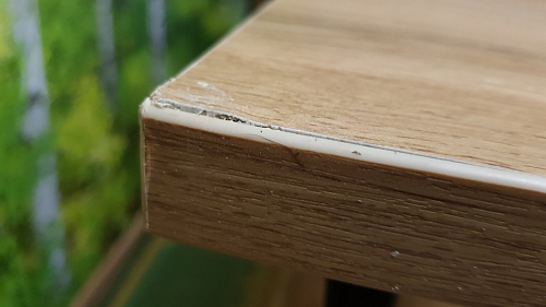 Стол Лота Лофт 120 32 мм бетон / черный матовый фото покупателя 87