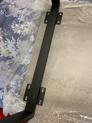 Деревянный стол Лота Лофт 140х80 черный матовый / бетон светлый фото покупателя 728