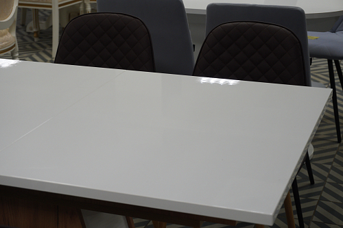 Стул на металлокаркасе Capri голубой из шоурума 4