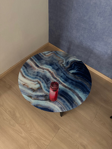 Журнальный столик Роб D-700 белый мрамор фото покупателя 3