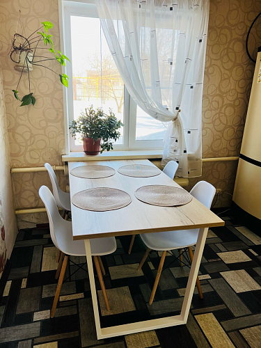 Деревянный стол Лота Лофт 140х80 черный матовый / бетон светлый фото покупателя 809