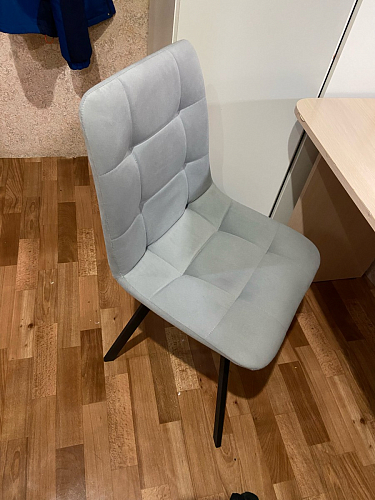 Стул на металлокаркасе Чилли К кирпичный / черный фото покупателя 97